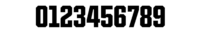 Cutmark Narrow Bold Font OTHER CHARS