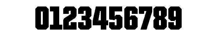 Cutmark Narrow Heavy Font OTHER CHARS