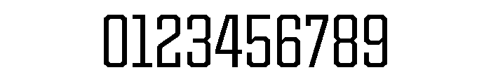 Cutmark Narrow Light Font OTHER CHARS