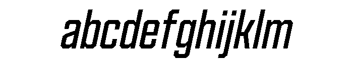 Cutmark Narrow Regular Italic FONT