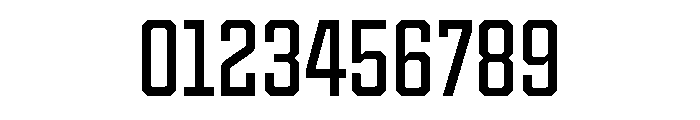 Cutmark Narrow Regular Font OTHER CHARS