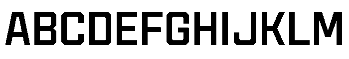 Cutmark Regular Font UPPERCASE