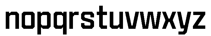 Cutmark Regular Font LOWERCASE
