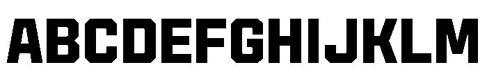Cutmark Semi Bold Font UPPERCASE