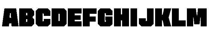 Cutmark Super Font UPPERCASE