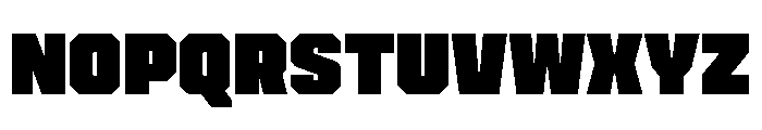 Cutmark Super Font UPPERCASE