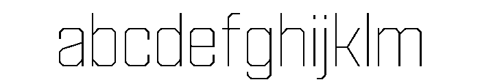 Cutmark Thin FONT