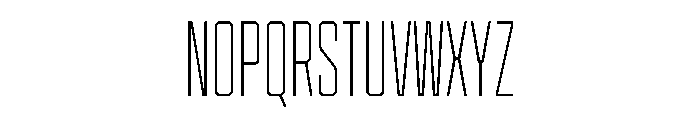 Cutmark Font UPPERCASE