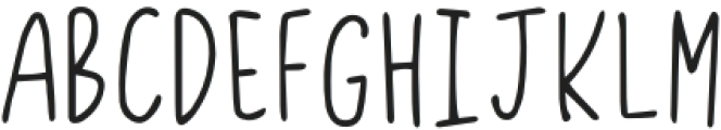 CW Sans Regular otf (400) Font UPPERCASE