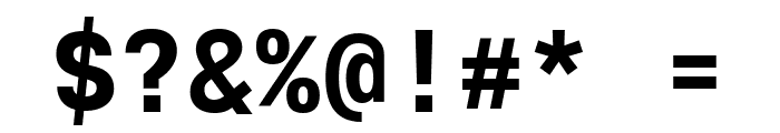 Cx Mono Trial Extra Bold Font OTHER CHARS