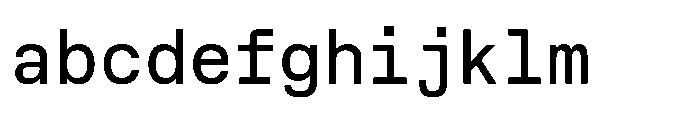 Cx Mono Medium FONT