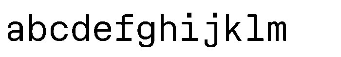 Cx Mono Regular FONT