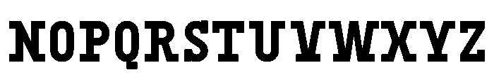 CX80 2Bold Font LOWERCASE