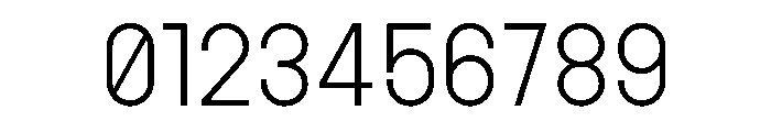 CX80 2Light Font OTHER CHARS