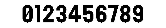 CX80 3Bold Font OTHER CHARS