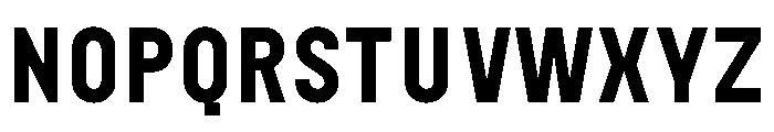 CX80 Bold Font UPPERCASE