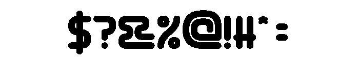 CYBER CITY Bold Font OTHER CHARS