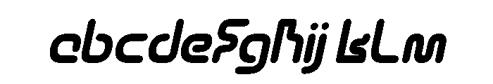 CYBER CITY Italic FONT