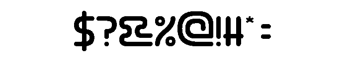 CYBER CITY-Light Font OTHER CHARS