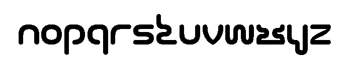 CYBER CITY-Light Font LOWERCASE