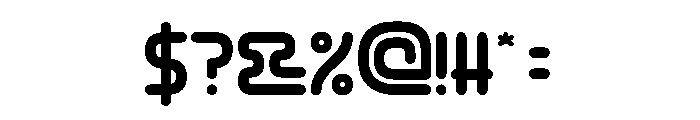 CYBER CITY Font OTHER CHARS