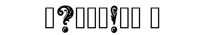 Cyanide Regular Font OTHER CHARS