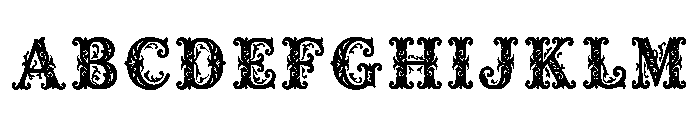 Cyanide Regular Font UPPERCASE