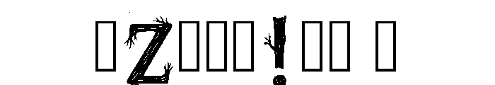 Cyath Regular Font OTHER CHARS