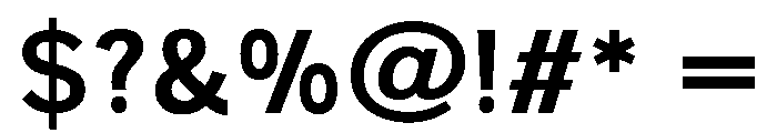 Cyber Alloy Font OTHER CHARS