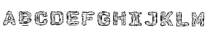 Cyber Circuit Outline Regular FONT