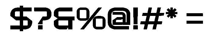Cyber Copix Bold Font OTHER CHARS