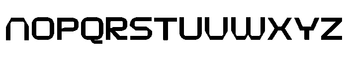 Cyber Copix Bold Font UPPERCASE