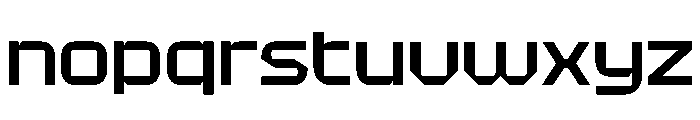 Cyber Copix Bold Font LOWERCASE