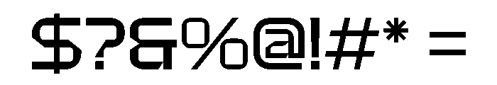 Cyber Copix Regular Font OTHER CHARS