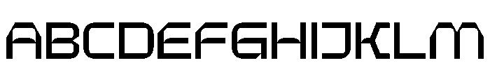 Cyber Copix Regular Font UPPERCASE