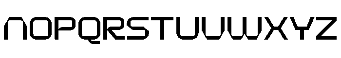 Cyber Copix Regular Font UPPERCASE
