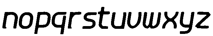 Cyber_Matrix Font LOWERCASE