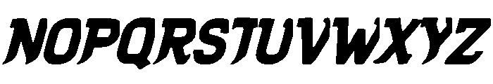 Cyber Slice Display Font LOWERCASE