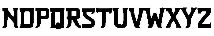 Cyber Slice Font UPPERCASE