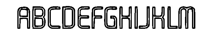 CyberFlux Font UPPERCASE