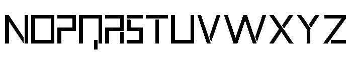 Cybernex Regular Font LOWERCASE