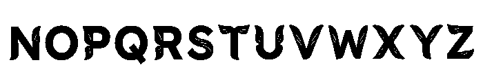 Cycas Regular Font UPPERCASE