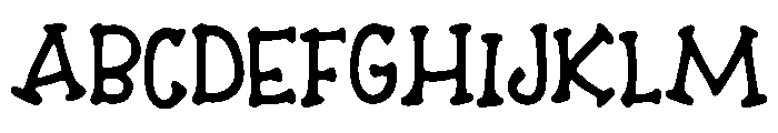 Cyclamen Font UPPERCASE