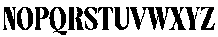 Cyfing Font UPPERCASE