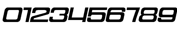 Cyfor Medium Oblique Font OTHER CHARS