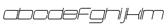 Cyfor Thin Oblique FONT