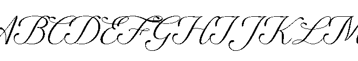 CyntheraGrace-Regular Font UPPERCASE