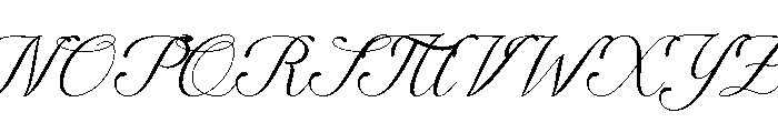 CyntheraGrace-Regular Font UPPERCASE