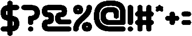 CYBER CITY Bold otf (700) Font OTHER CHARS