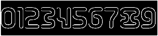 CYBER CITY-Hollow-Inverse otf (400) Font OTHER CHARS